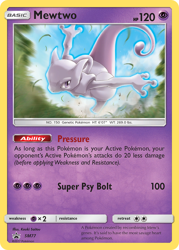 Mewtwo (SM77) [Sun & Moon: Black Star Promos] | Exor Games New Glasgow