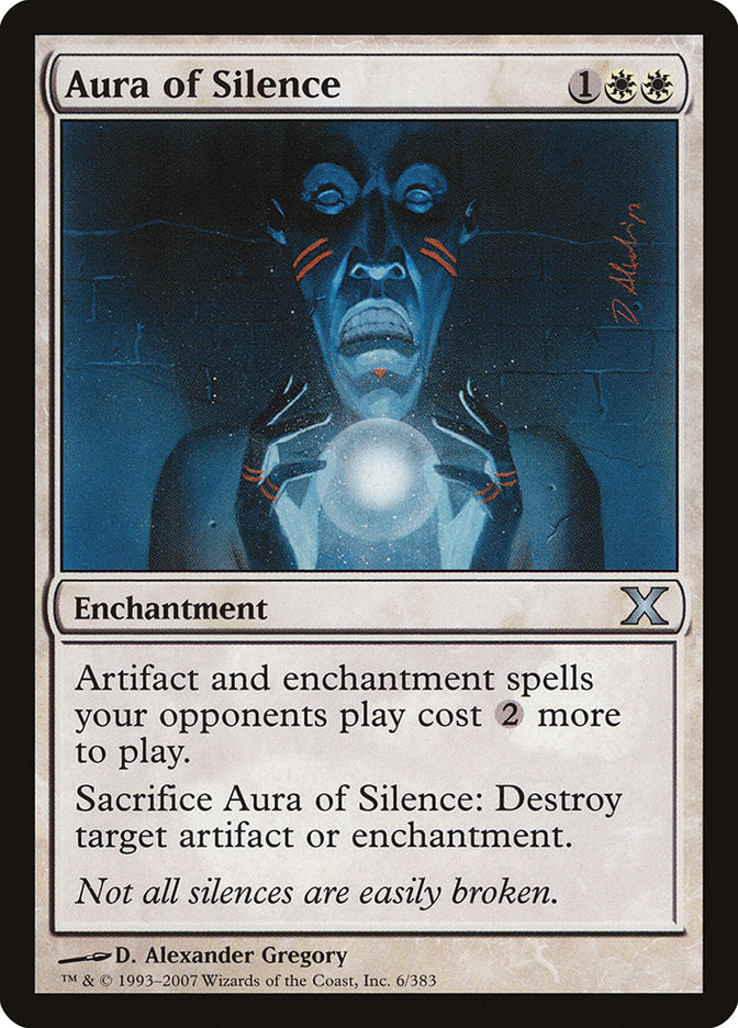 Aura of Silence [Tenth Edition] | Exor Games New Glasgow