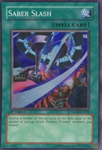 Saber Slash [ANPR-EN058] Super Rare | Exor Games New Glasgow