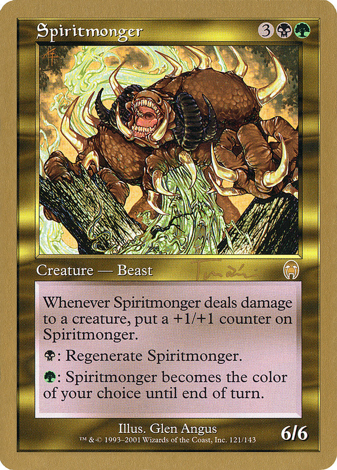 Spiritmonger (Jan Tomcani) [World Championship Decks 2001] | Exor Games New Glasgow