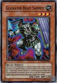 Gladiator Beast Samnite [TU01-EN004] Super Rare | Exor Games New Glasgow