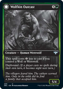 Wolfkin Outcast // Wedding Crasher [Innistrad: Double Feature] | Exor Games New Glasgow