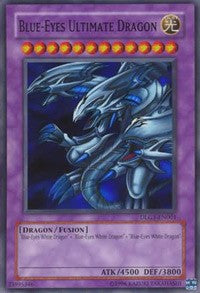 Blue-Eyes Ultimate Dragon [DLG1-EN001] Super Rare | Exor Games New Glasgow