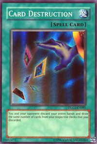 Card Destruction [DLG1-EN085] Super Rare | Exor Games New Glasgow