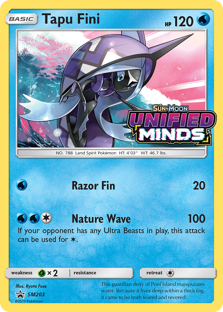 Tapu Fini (SM203) [Sun & Moon: Black Star Promos] | Exor Games New Glasgow