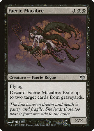 Faerie Macabre [Duel Decks: Garruk vs. Liliana] | Exor Games New Glasgow