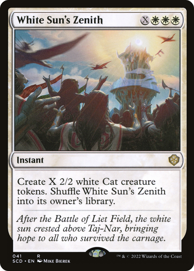 White Sun's Zenith [Starter Commander Decks] | Exor Games New Glasgow