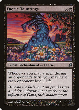 Faerie Tauntings [Lorwyn] | Exor Games New Glasgow