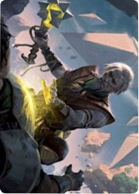 Expedition Healer Art Card [Zendikar Rising Art Series] | Exor Games New Glasgow