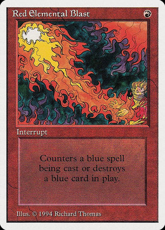 Red Elemental Blast [Summer Magic / Edgar] | Exor Games New Glasgow