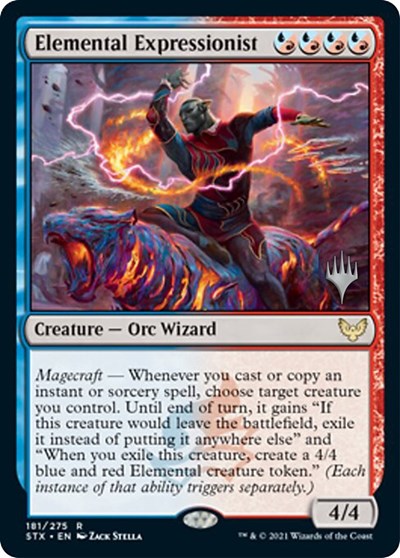 Elemental Expressionist (Promo Pack) [Strixhaven: School of Mages Promos] | Exor Games New Glasgow