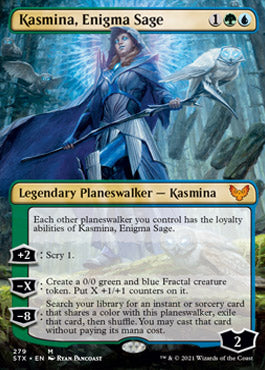 Kasmina, Enigma Sage (Extended) [Strixhaven: School of Mages] | Exor Games New Glasgow