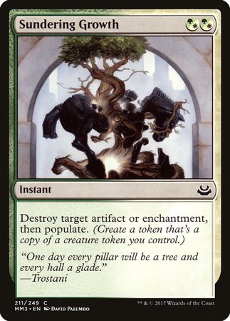 Sundering Growth [Modern Masters 2017] | Exor Games New Glasgow