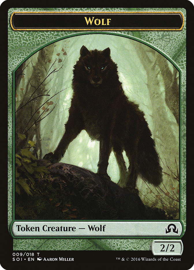 Wolf [Shadows over Innistrad Tokens] | Exor Games New Glasgow