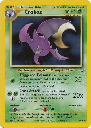 Crobat (4/64) [Neo Revelation Unlimited] | Exor Games New Glasgow