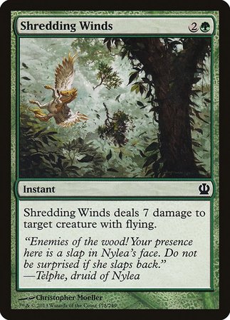 Shredding Winds [Theros] | Exor Games New Glasgow