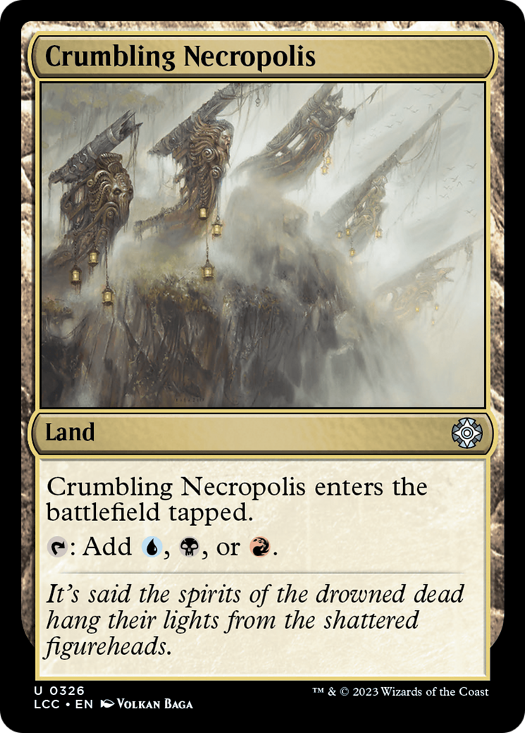 Crumbling Necropolis [The Lost Caverns of Ixalan Commander] | Exor Games New Glasgow