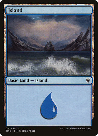 Island (341) [Commander 2016] | Exor Games New Glasgow