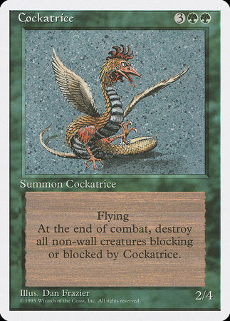 Cockatrice [Fourth Edition] | Exor Games New Glasgow