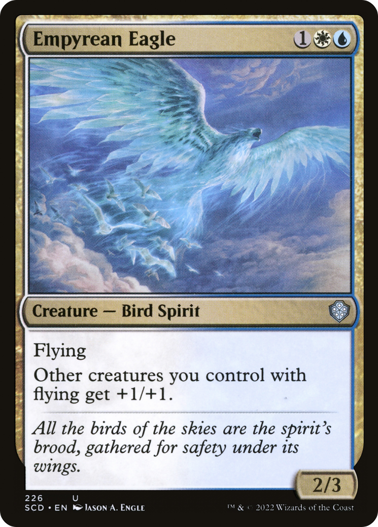 Empyrean Eagle [Starter Commander Decks] | Exor Games New Glasgow