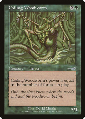 Coiling Woodworm [Nemesis] | Exor Games New Glasgow