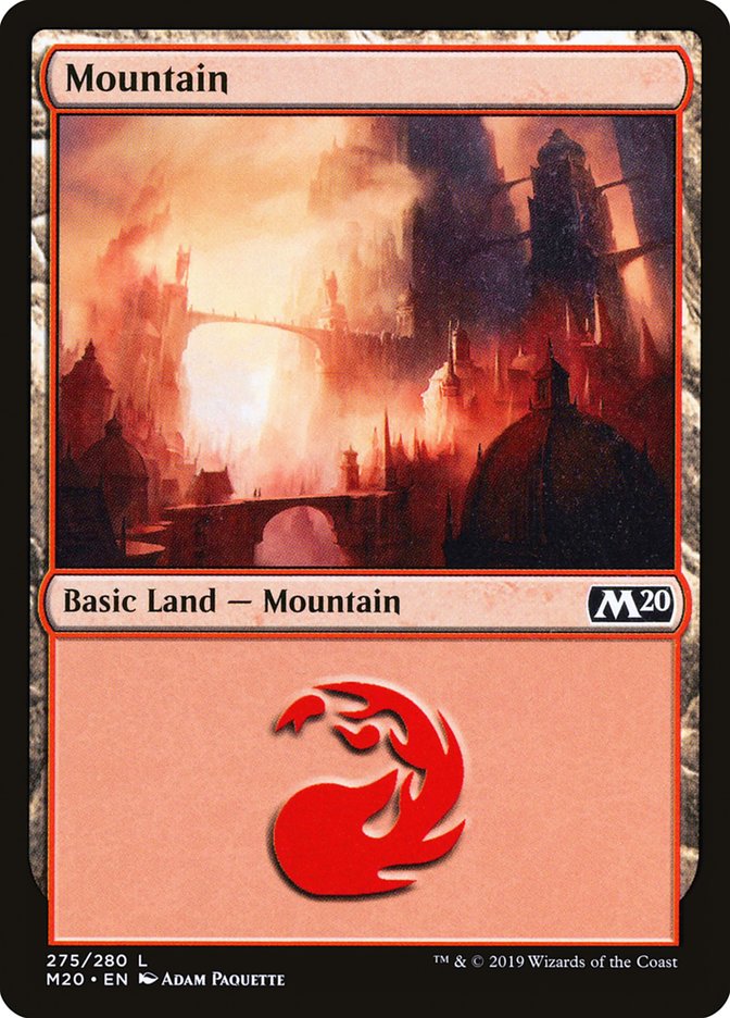 Mountain (#275) [Core Set 2020] | Exor Games New Glasgow