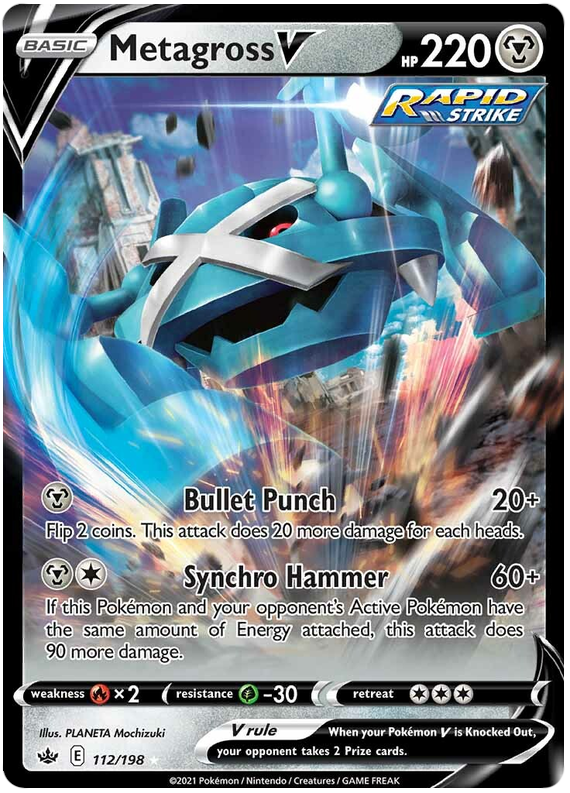 Metagross V (112/198) [Sword & Shield: Chilling Reign] | Exor Games New Glasgow