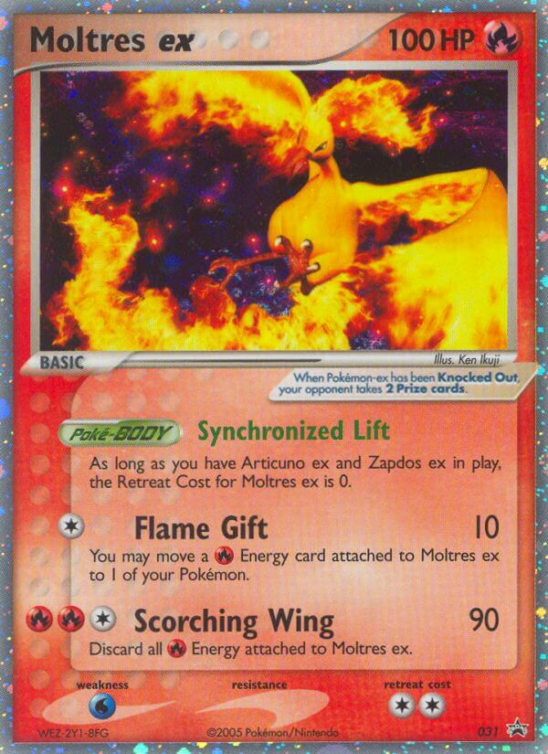 Moltres ex (031) [Nintendo: Black Star Promos] | Exor Games New Glasgow