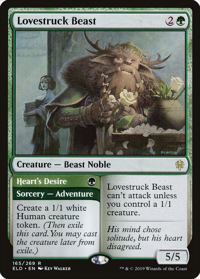 Lovestruck Beast // Heart's Desire [Throne of Eldraine] | Exor Games New Glasgow