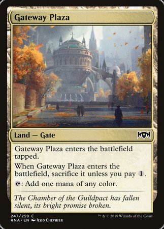 Gateway Plaza [Ravnica Allegiance] | Exor Games New Glasgow