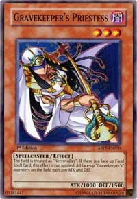 Gravekeeper's Priestess [ABPF-EN000] Super Rare | Exor Games New Glasgow