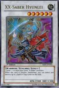 XX-Saber Hyunlei [ABPF-EN044] Ultra Rare | Exor Games New Glasgow