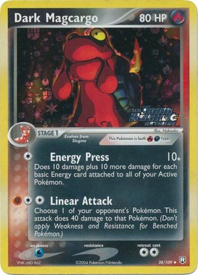 Dark Magcargo (38/109) (Stamped) [EX: Team Rocket Returns] | Exor Games New Glasgow