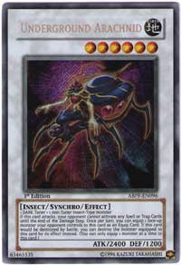 Underground Arachnid [ABPF-EN096] Secret Rare | Exor Games New Glasgow