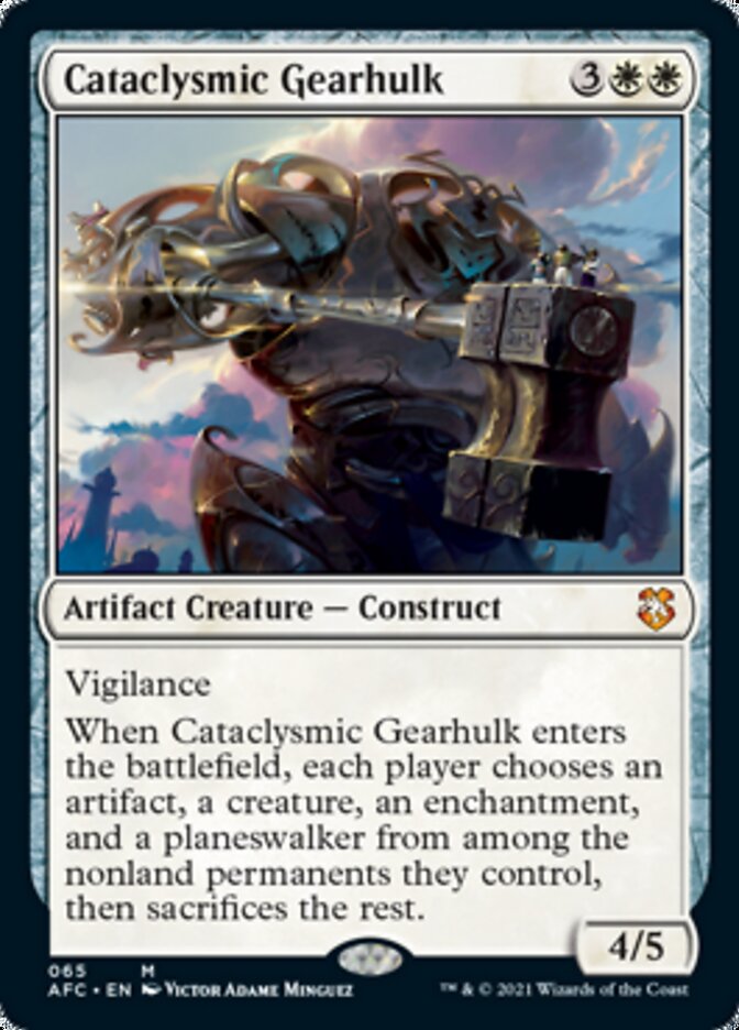 Cataclysmic Gearhulk [Dungeons & Dragons: Adventures in the Forgotten Realms Commander] | Exor Games New Glasgow