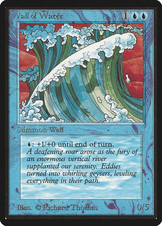 Wall of Water [Limited Edition Beta] | Exor Games New Glasgow