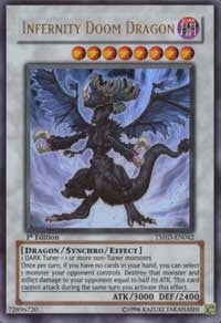 Infernity Doom Dragon [TSHD-EN042] Ultra Rare | Exor Games New Glasgow