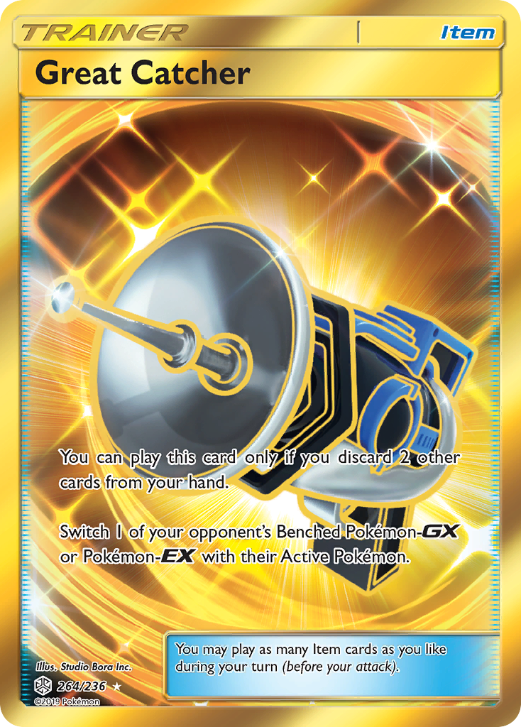 Great Catcher (264/236) [Sun & Moon: Cosmic Eclipse] | Exor Games New Glasgow