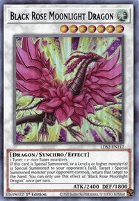 Black Rose Moonlight Dragon (Blue) [LDS2-EN112] Ultra Rare | Exor Games New Glasgow