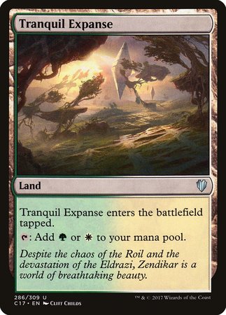 Tranquil Expanse [Commander 2017] | Exor Games New Glasgow