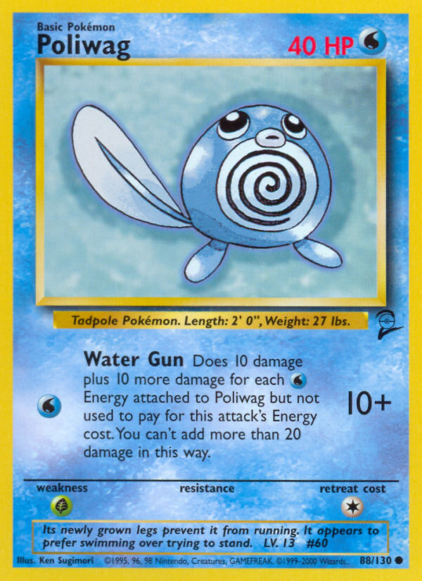 Poliwag (88/130) [Base Set 2] | Exor Games New Glasgow