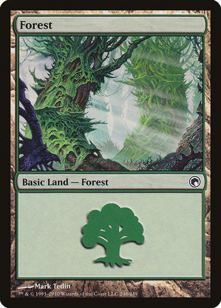 Forest (246) [Scars of Mirrodin] | Exor Games New Glasgow