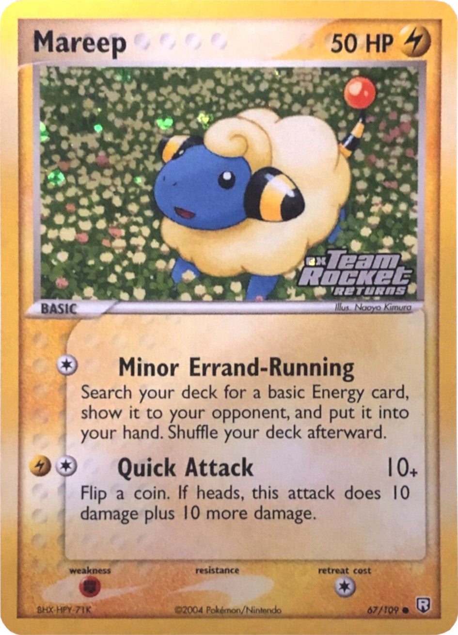 Mareep (67/109) (Stamped) [EX: Team Rocket Returns] | Exor Games New Glasgow