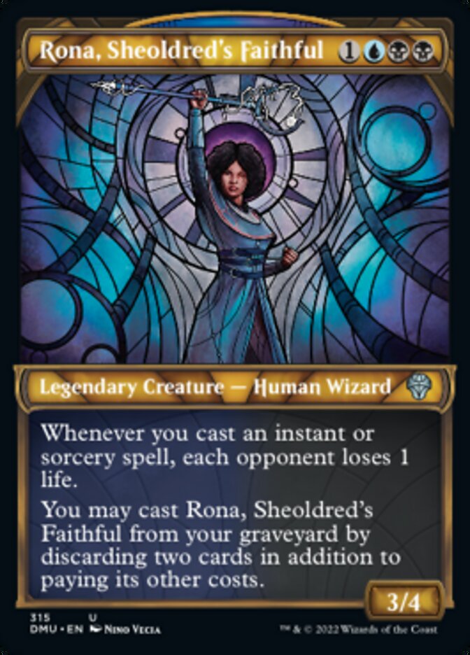 Rona, Sheoldred's Faithful (Showcase) [Dominaria United] | Exor Games New Glasgow