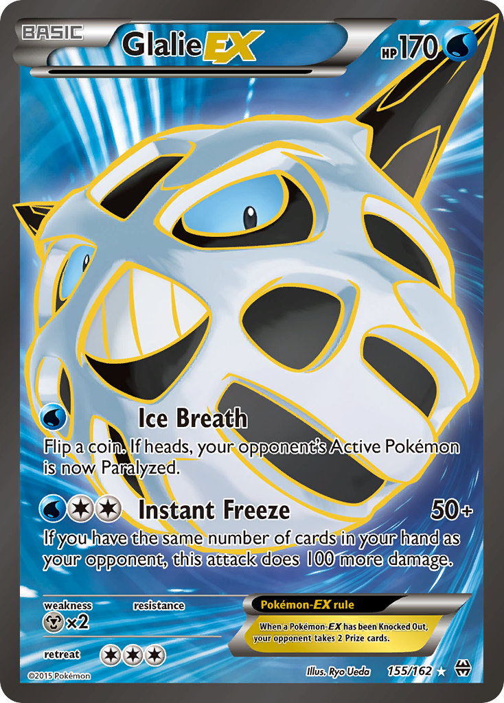 Glalie EX (155/162) [XY: BREAKthrough] | Exor Games New Glasgow