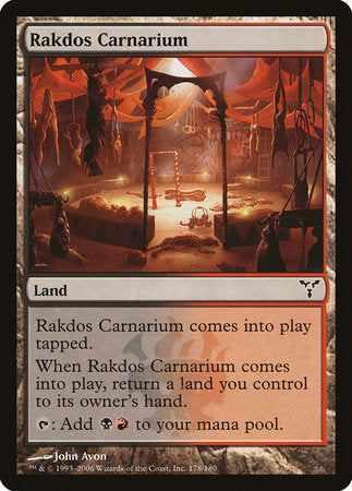 Rakdos Carnarium [Dissension] | Exor Games New Glasgow