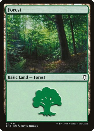 Forest (307) [Commander Anthology Volume II] | Exor Games New Glasgow