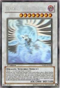 Black-Winged Dragon [TSHD-EN040] Ghost Rare | Exor Games New Glasgow