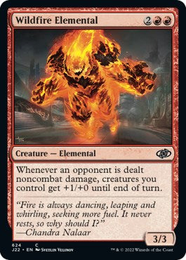 Wildfire Elemental [Jumpstart 2022] | Exor Games New Glasgow