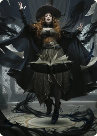 Tasha, the Witch Queen Art Card (41) [Commander Legends: Battle for Baldur's Gate Art Series] | Exor Games New Glasgow